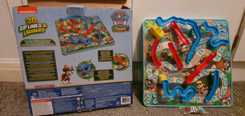 paw patrol snakes and ladders